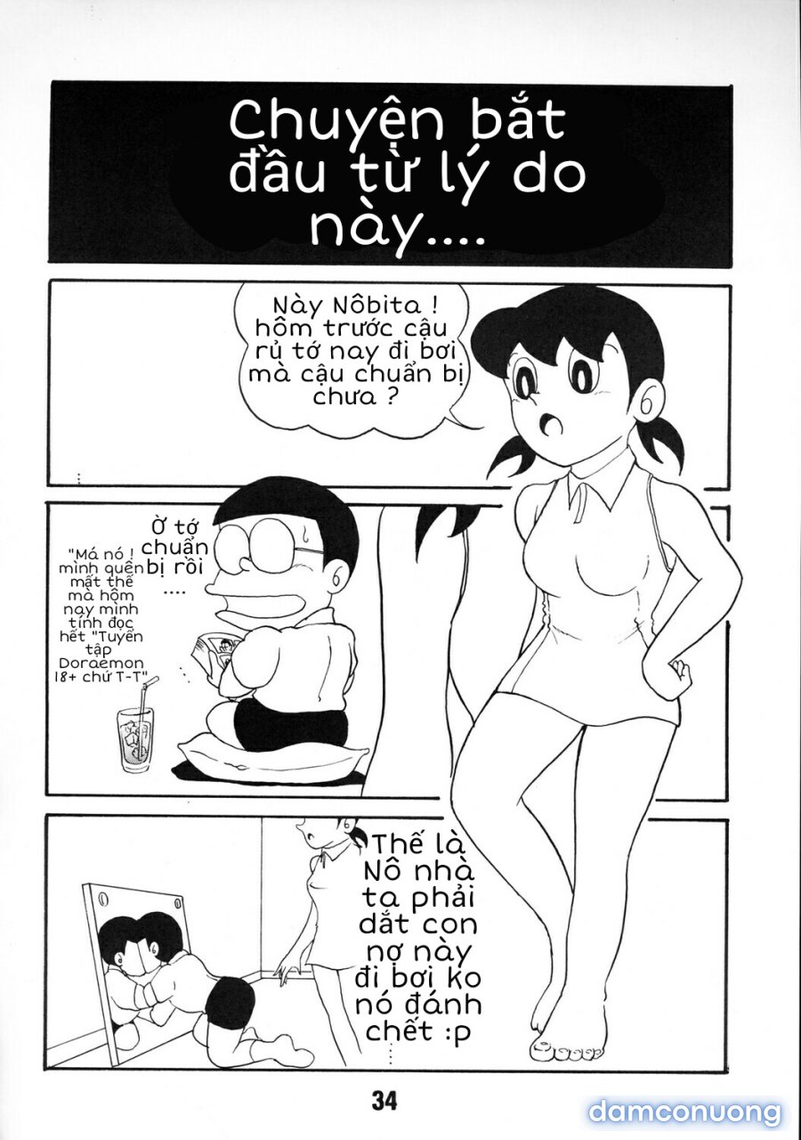 Tuyển Tập Doraemon Doujinshi 18+ [Bảo bối thần thánh] 
