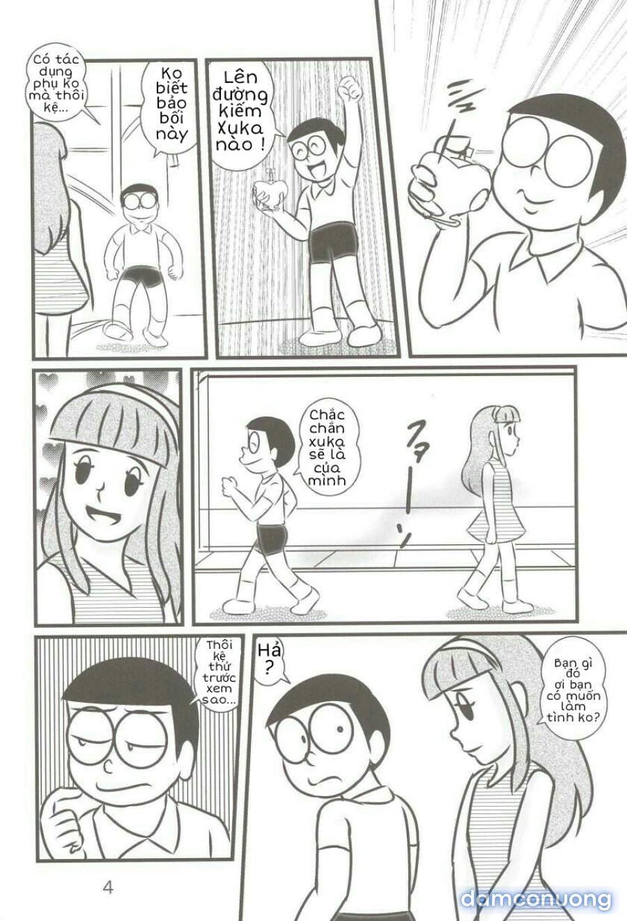 Tuyển Tập Doraemon Doujinshi 18+ [Bảo bối thần thánh] 