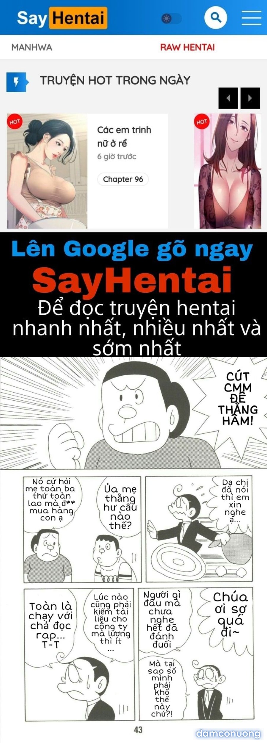 Tuyển Tập Doraemon Doujinshi 18+ [Bảo bối thần thánh] 