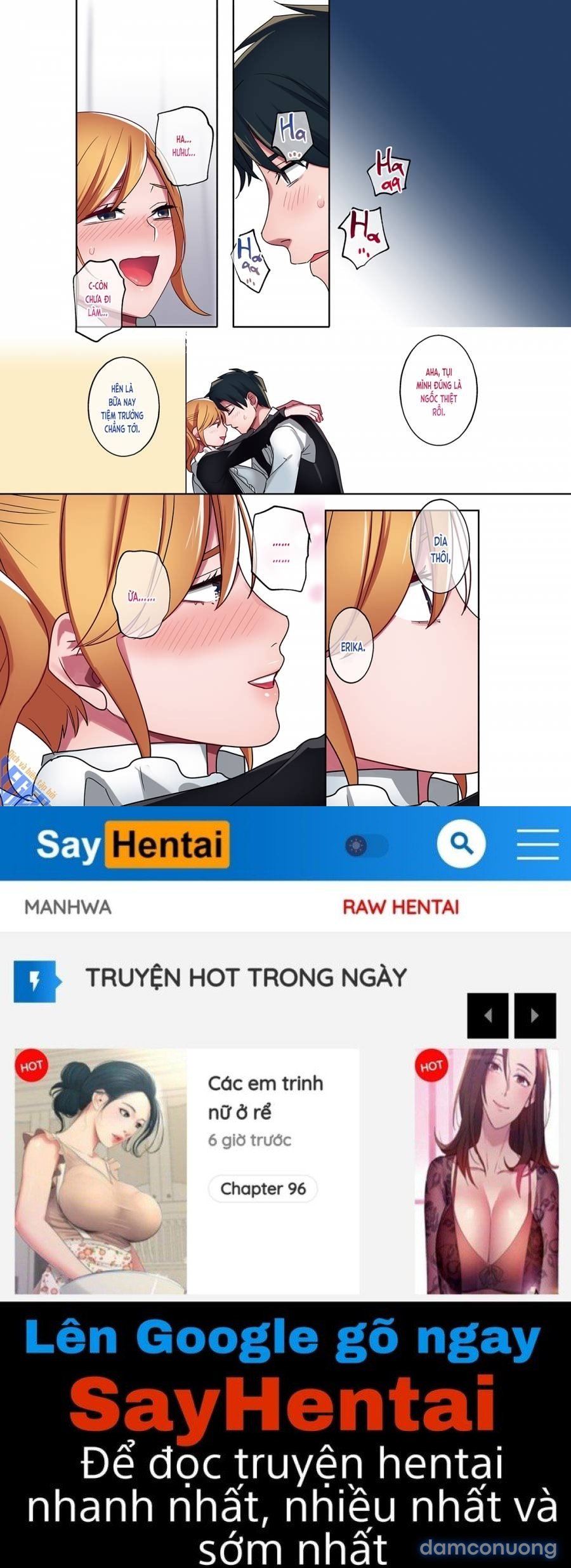 Trú mưa... 
