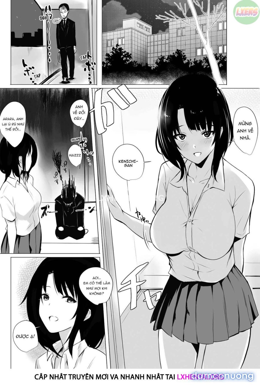Boku dake ni Amaesasete Kureru Kyonyuu JK Tsuma o Hoka no Otoko ni Dakasete Mita (8-END) 
