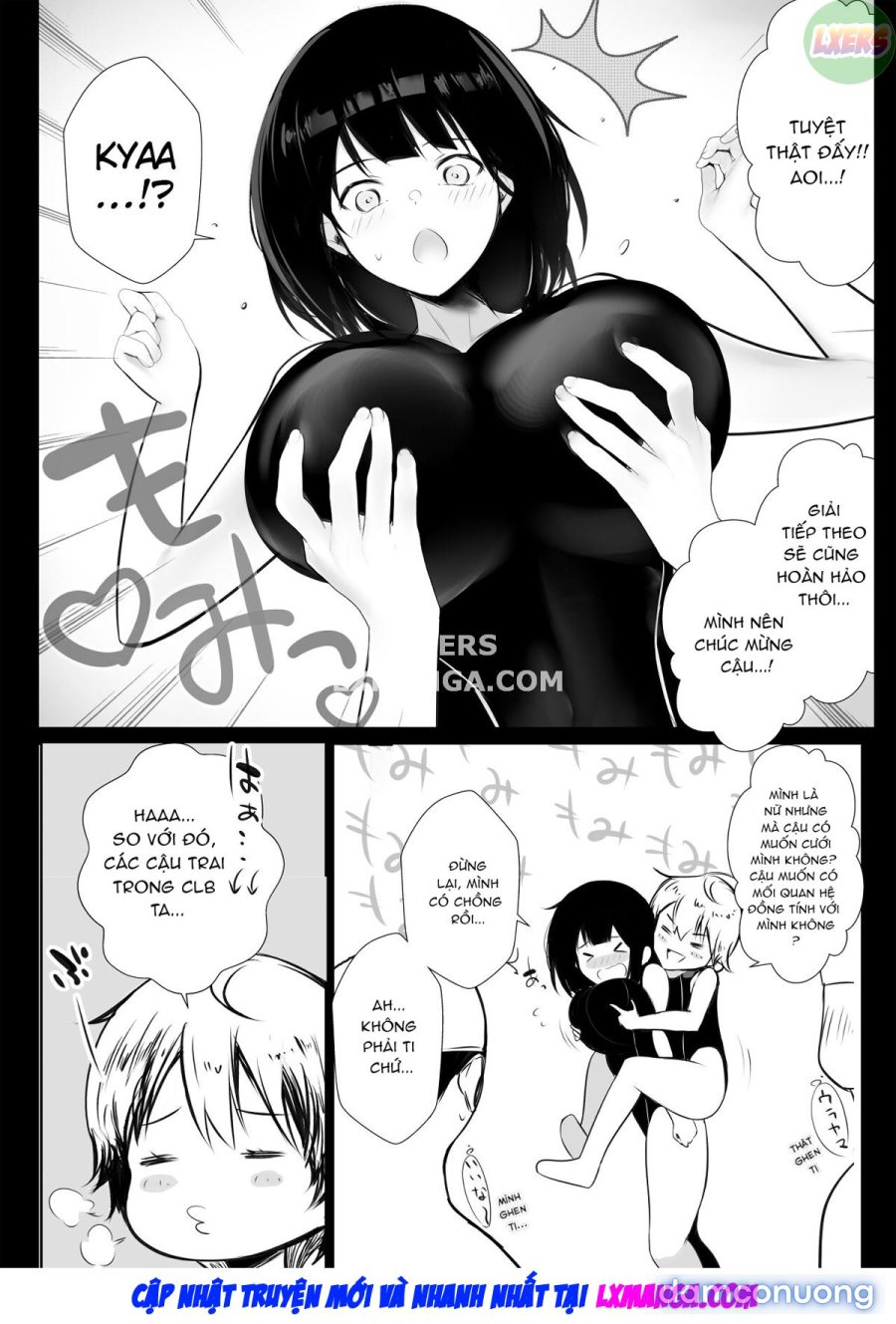 Boku dake ni Amaesasete Kureru Kyonyuu JK Tsuma o Hoka no Otoko ni Dakasete Mita (8-END) 