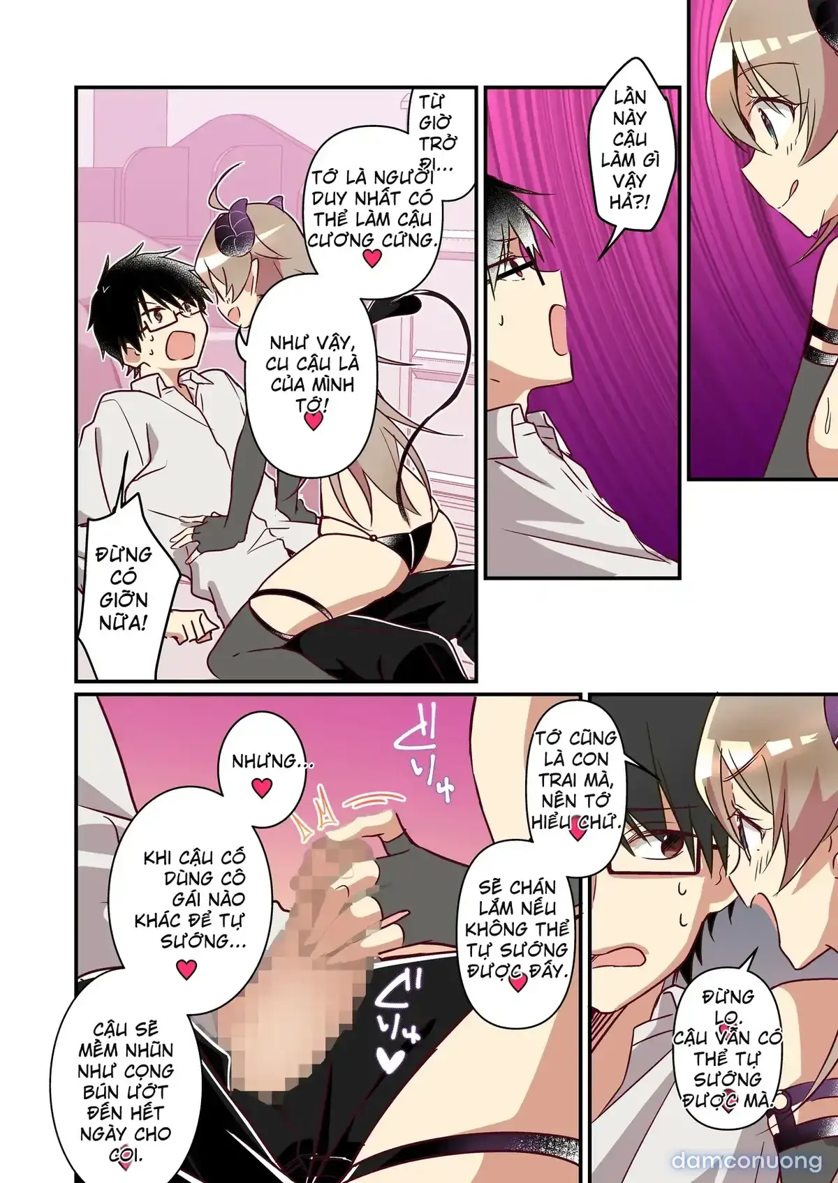 Ơ kìa, tôi bị triệu hồi thành succubus hồi nào vậy ♥? 