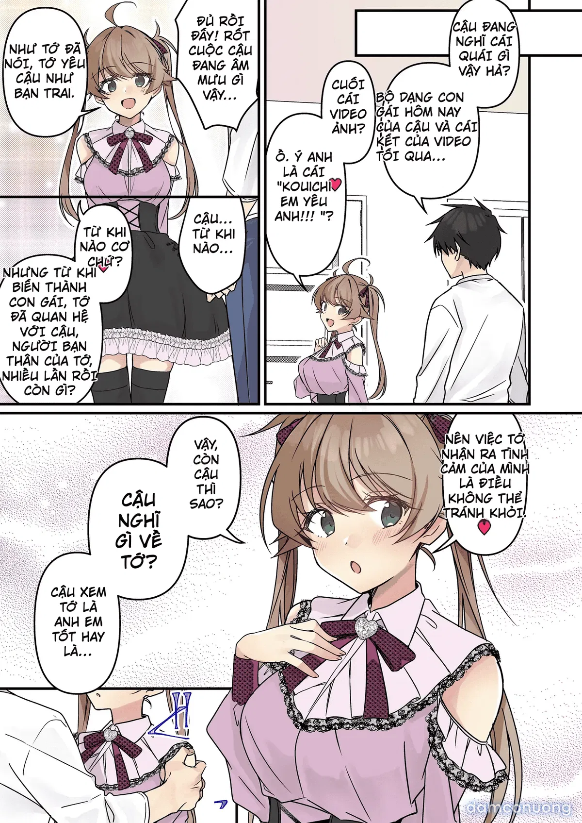Ơ kìa, tôi bị triệu hồi thành succubus hồi nào vậy ♥? 
