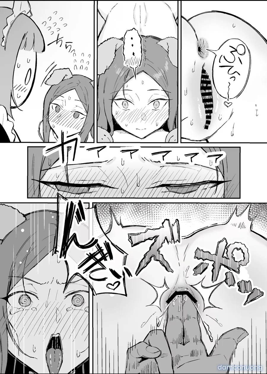 憧れの先輩メイド長の夜伽を見学 
