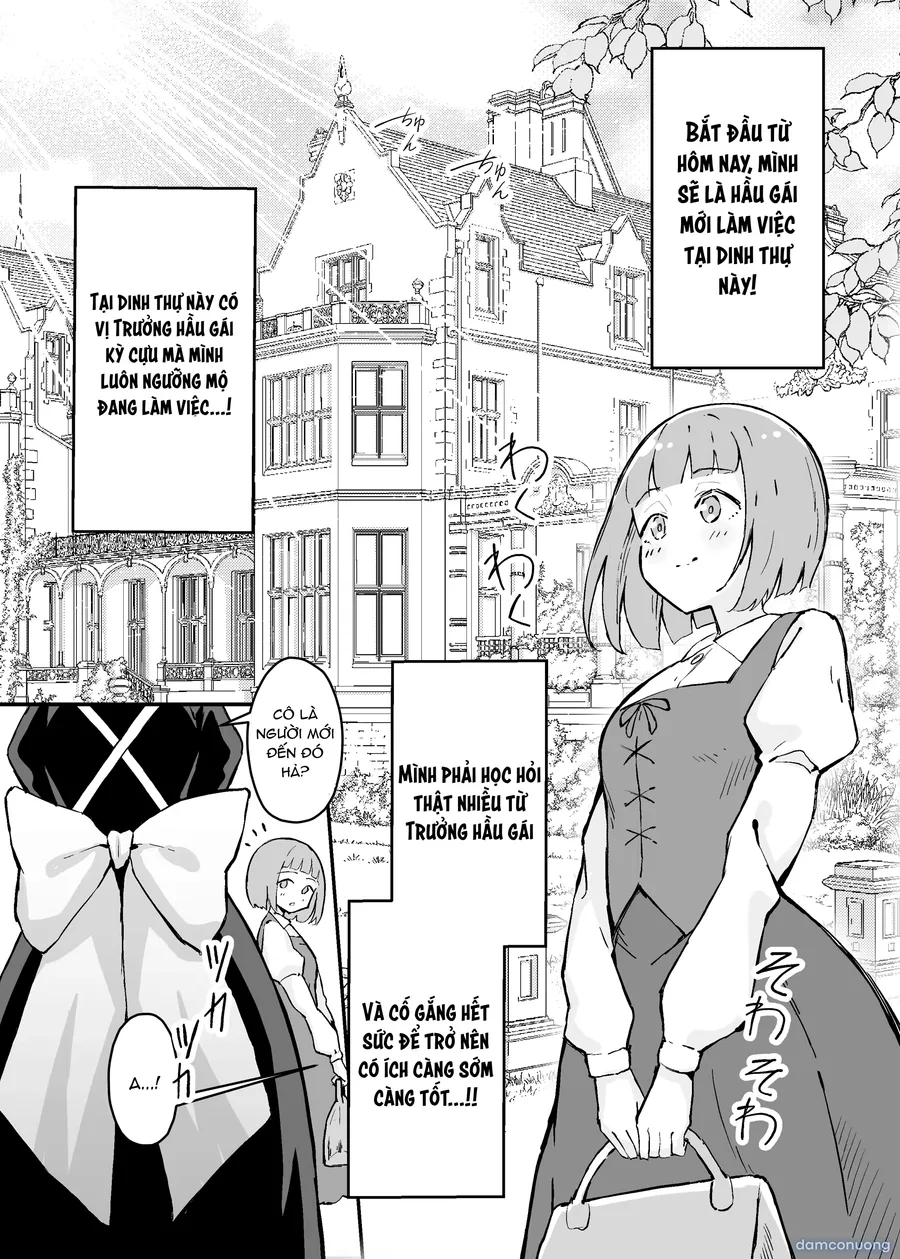 憧れの先輩メイド長の夜伽を見学 