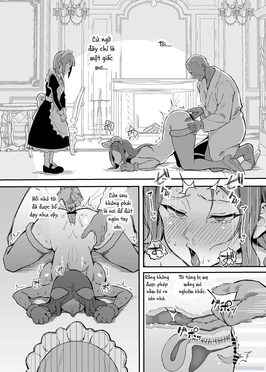憧れの先輩メイド長の夜伽を見学 