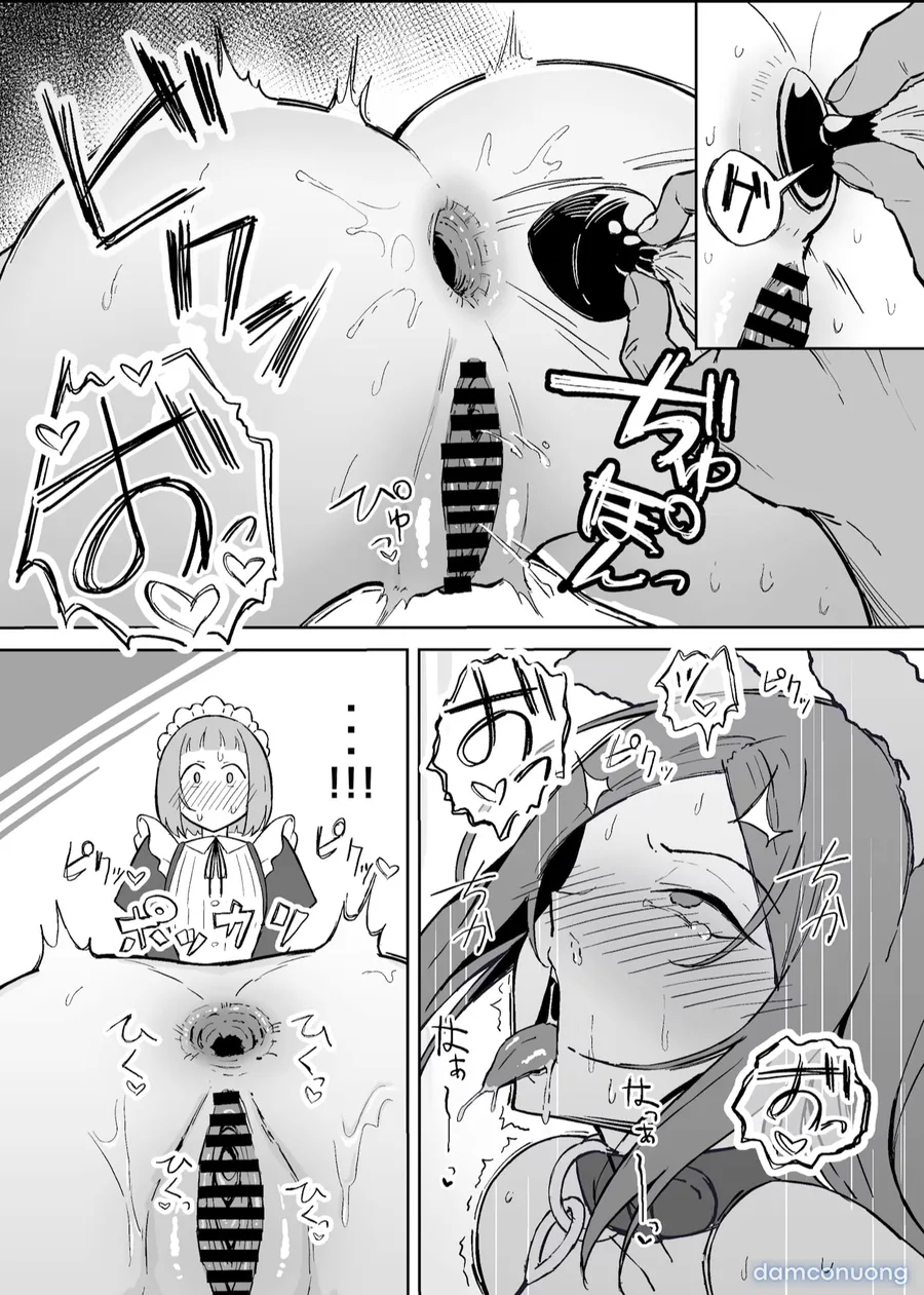 憧れの先輩メイド長の夜伽を見学 