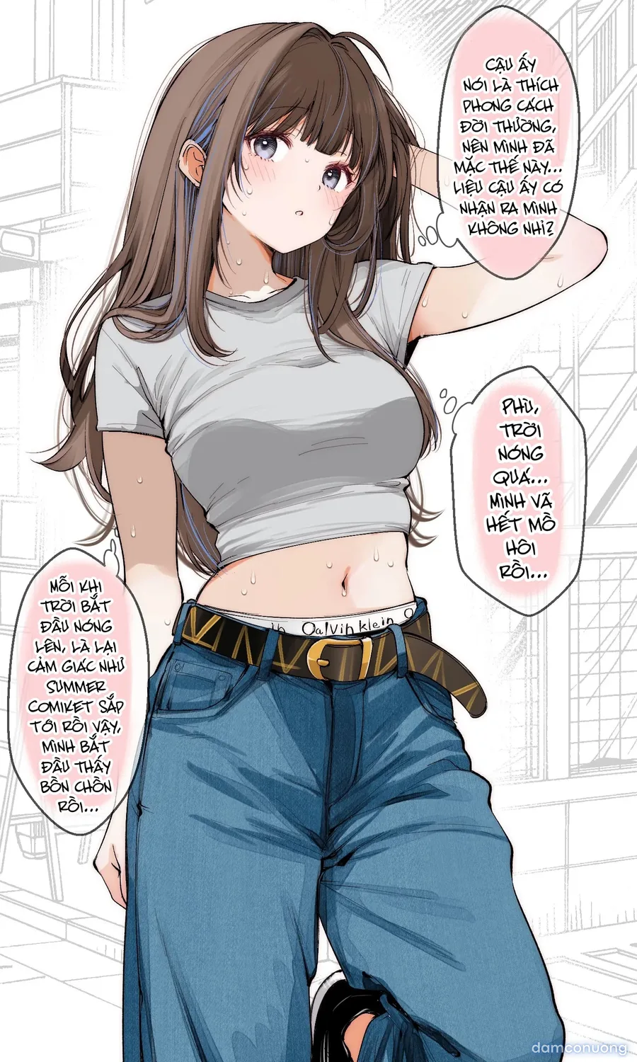 Rất vui khi được gặp các bạn! Mình là một tác giả truyện tranh doujinshi tầm trung 