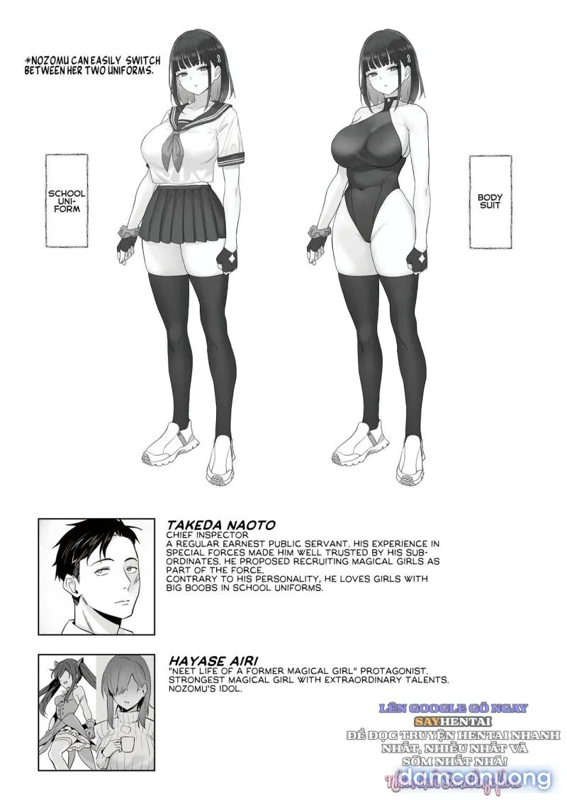 Câu chuyện công việc của cựu cô gái phép thuật [Moto Mahou Shoujo no Shigoto Banashi Ao] 