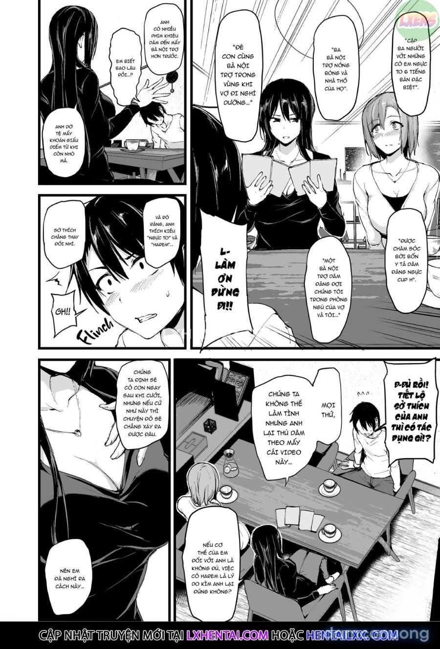 Kyonyuu ga Futari Inai to Bokki Shinai Otto no Tame ni Tomodachi o Tsurete Kita Tsuma 