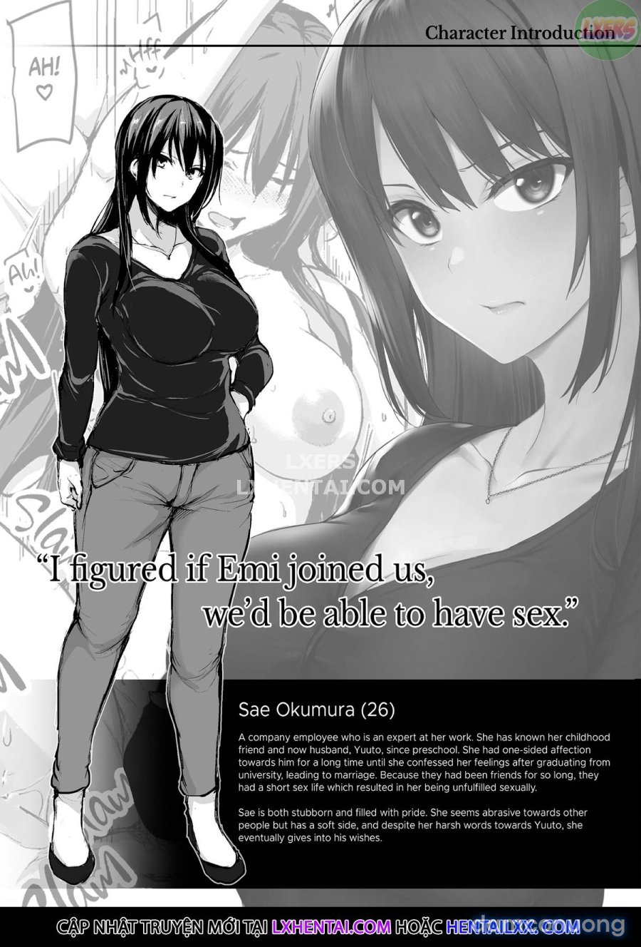 Kyonyuu ga Futari Inai to Bokki Shinai Otto no Tame ni Tomodachi o Tsurete Kita Tsuma 