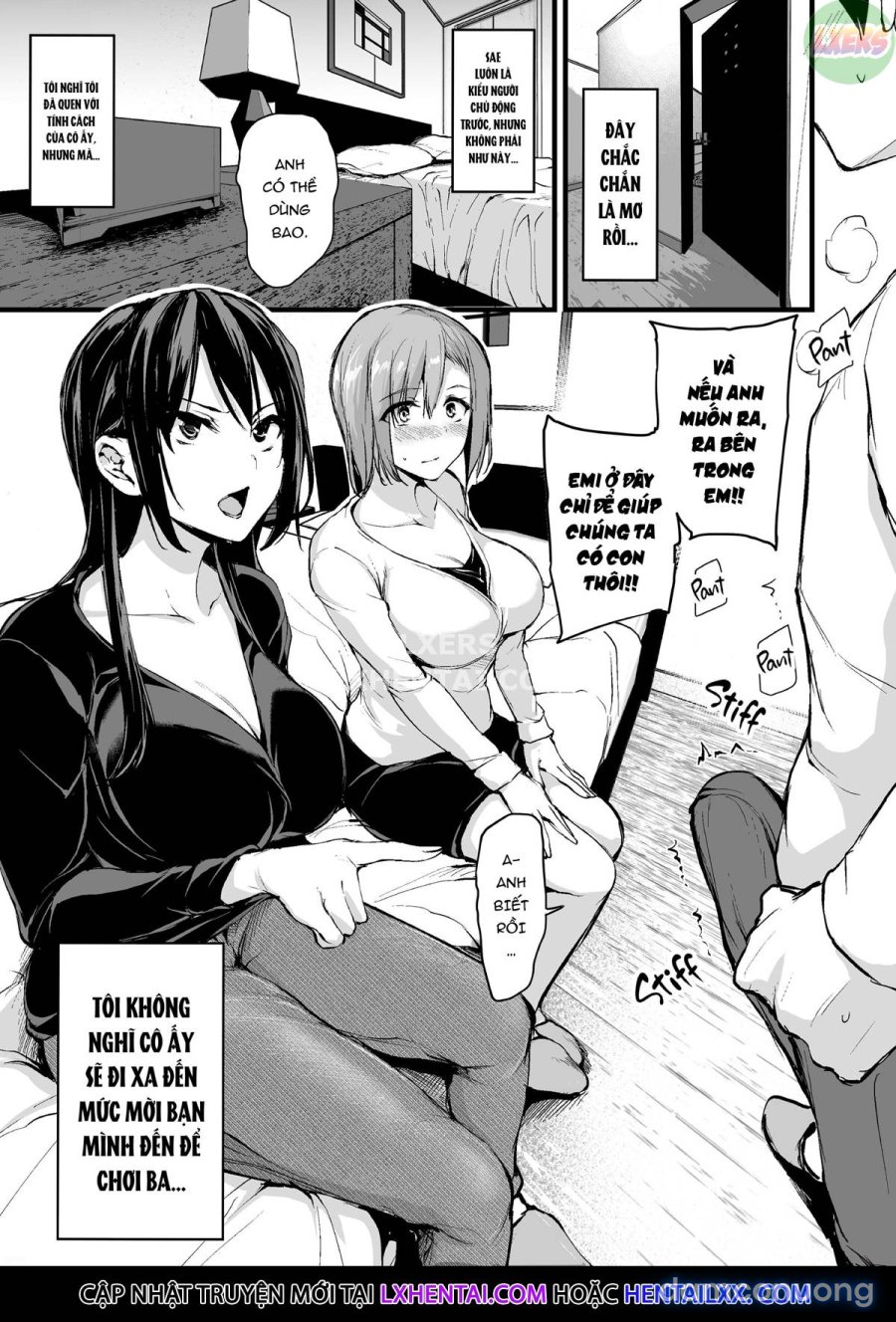 Kyonyuu ga Futari Inai to Bokki Shinai Otto no Tame ni Tomodachi o Tsurete Kita Tsuma 