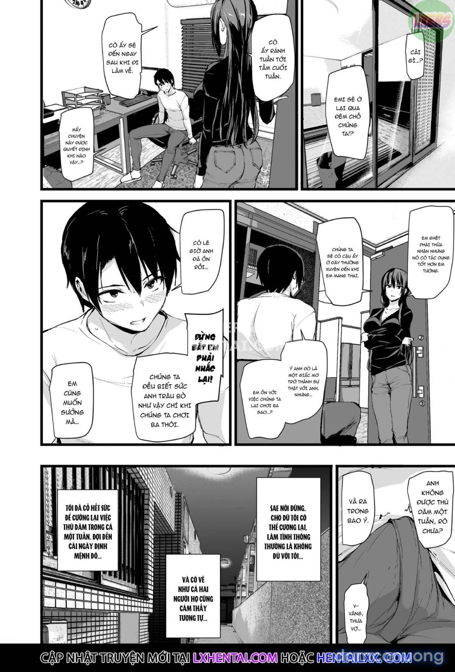 Kyonyuu ga Futari Inai to Bokki Shinai Otto no Tame ni Tomodachi o Tsurete Kita Tsuma 