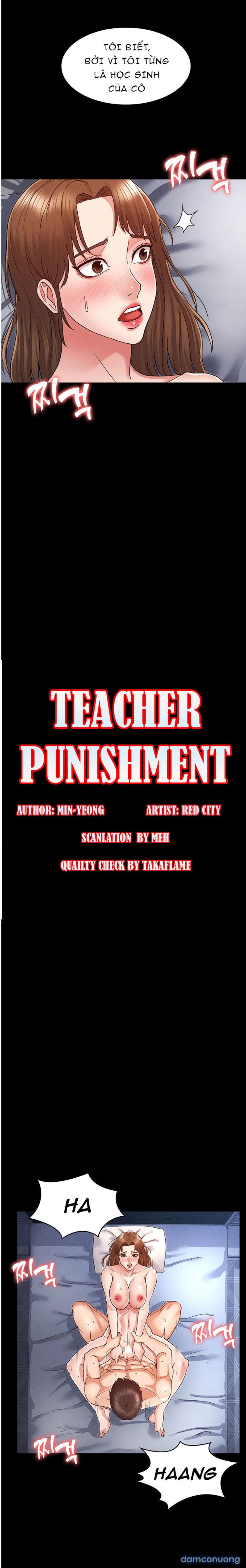 Sự Trừng Phạt Cho Giáo Viên 