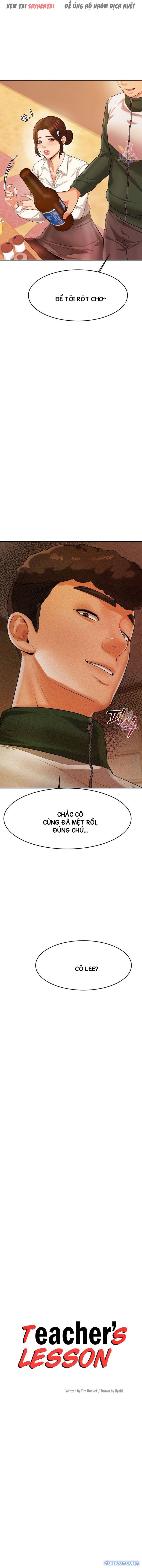 Bài học của giáo viên 