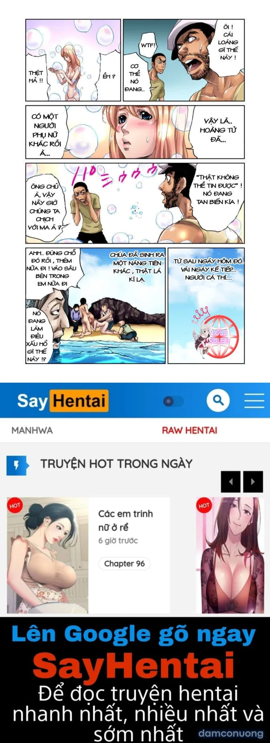 Nàng Tiên Cá Xinh Đẹp 