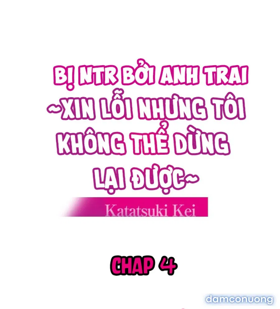 Bị NTR bởi anh trai ~Xin lỗi nhưng tôi không thể dừng lại đc~ 