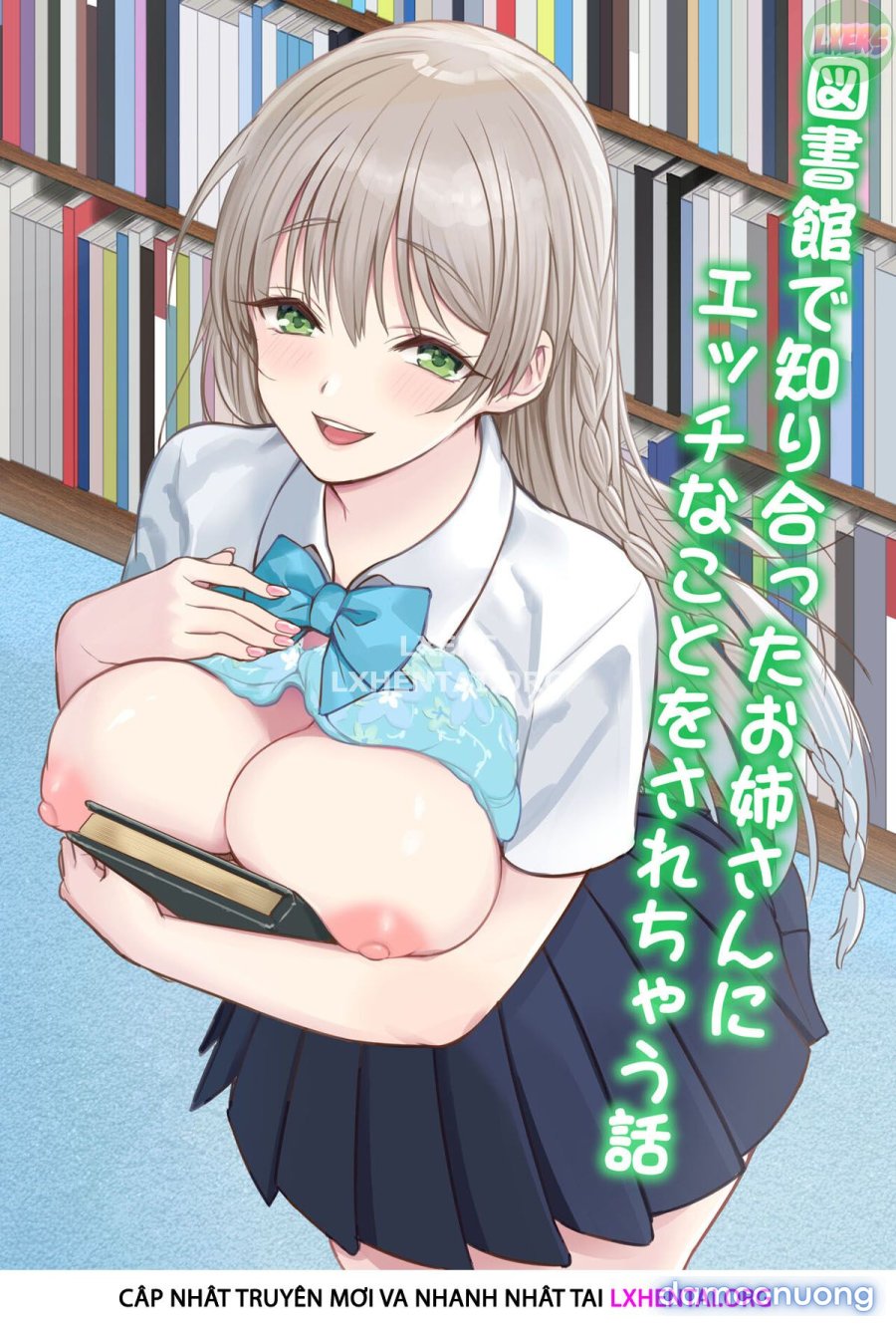 A Story About the Lewd Things the Onee-San I Met at the Library Does to Me 