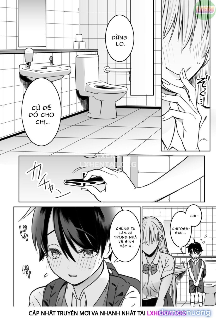 A Story About the Lewd Things the Onee-San I Met at the Library Does to Me 