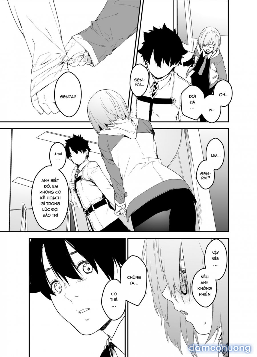While Senpai Is Asleep During Maintenance 