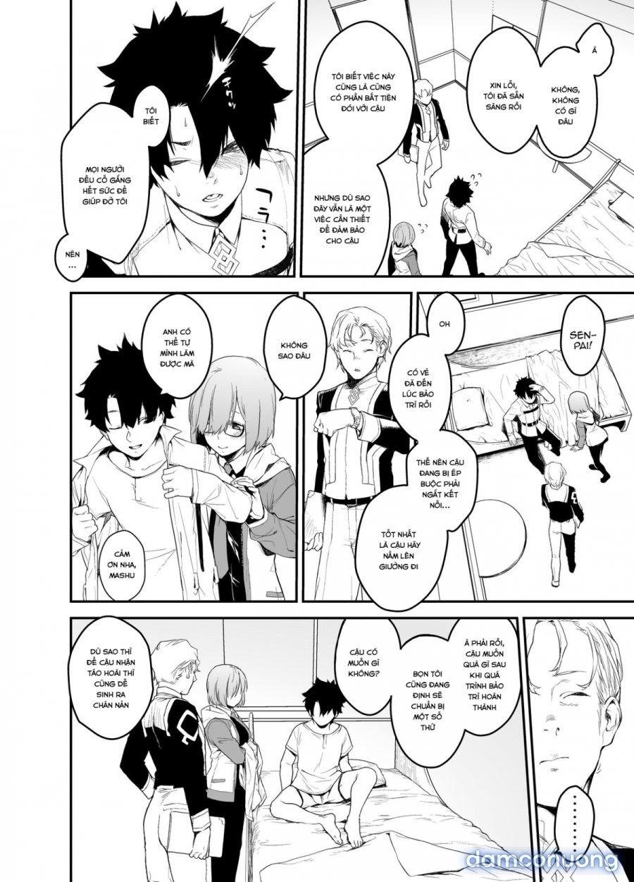 While Senpai Is Asleep During Maintenance 
