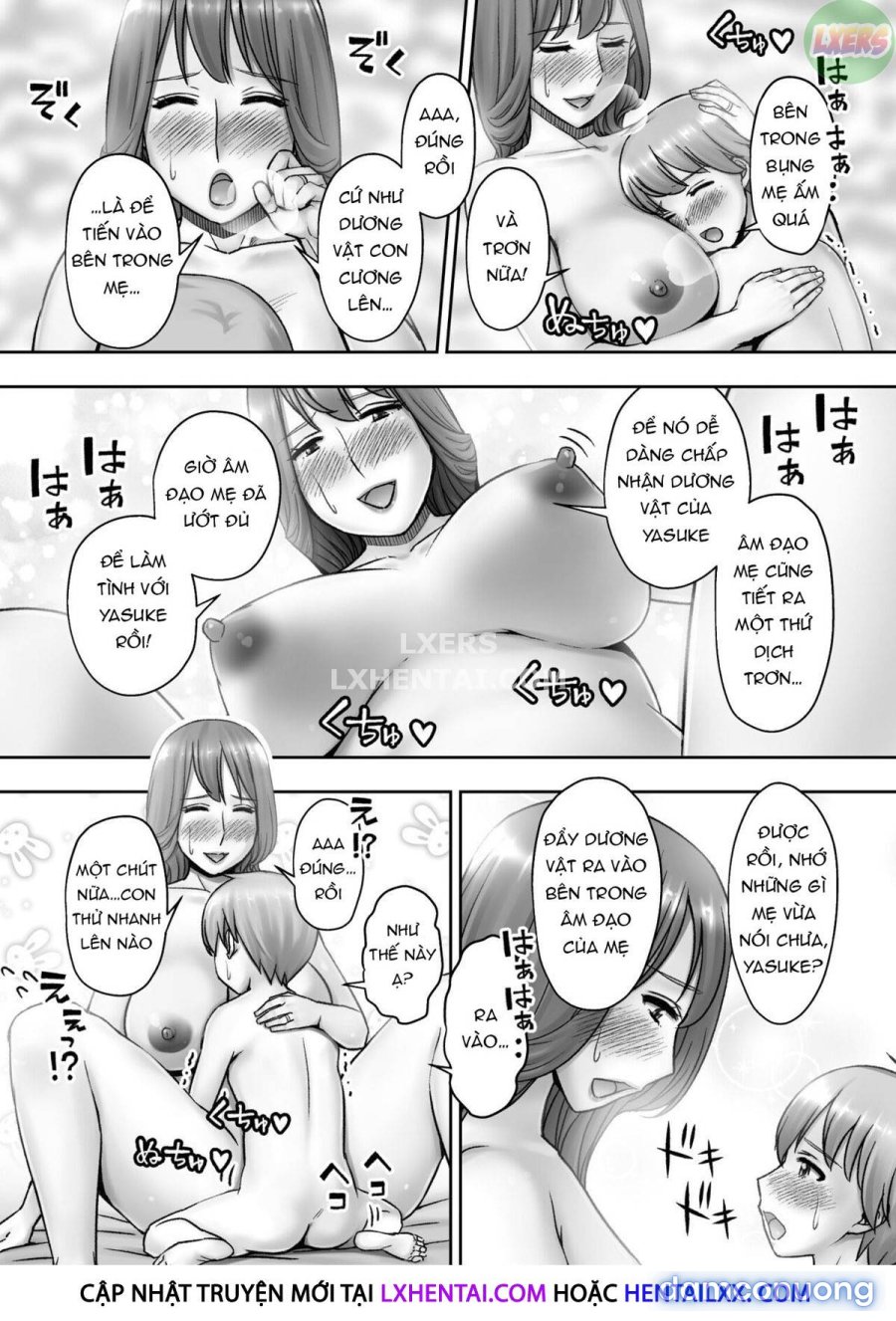 Well-mannered mother's indecent sex education 