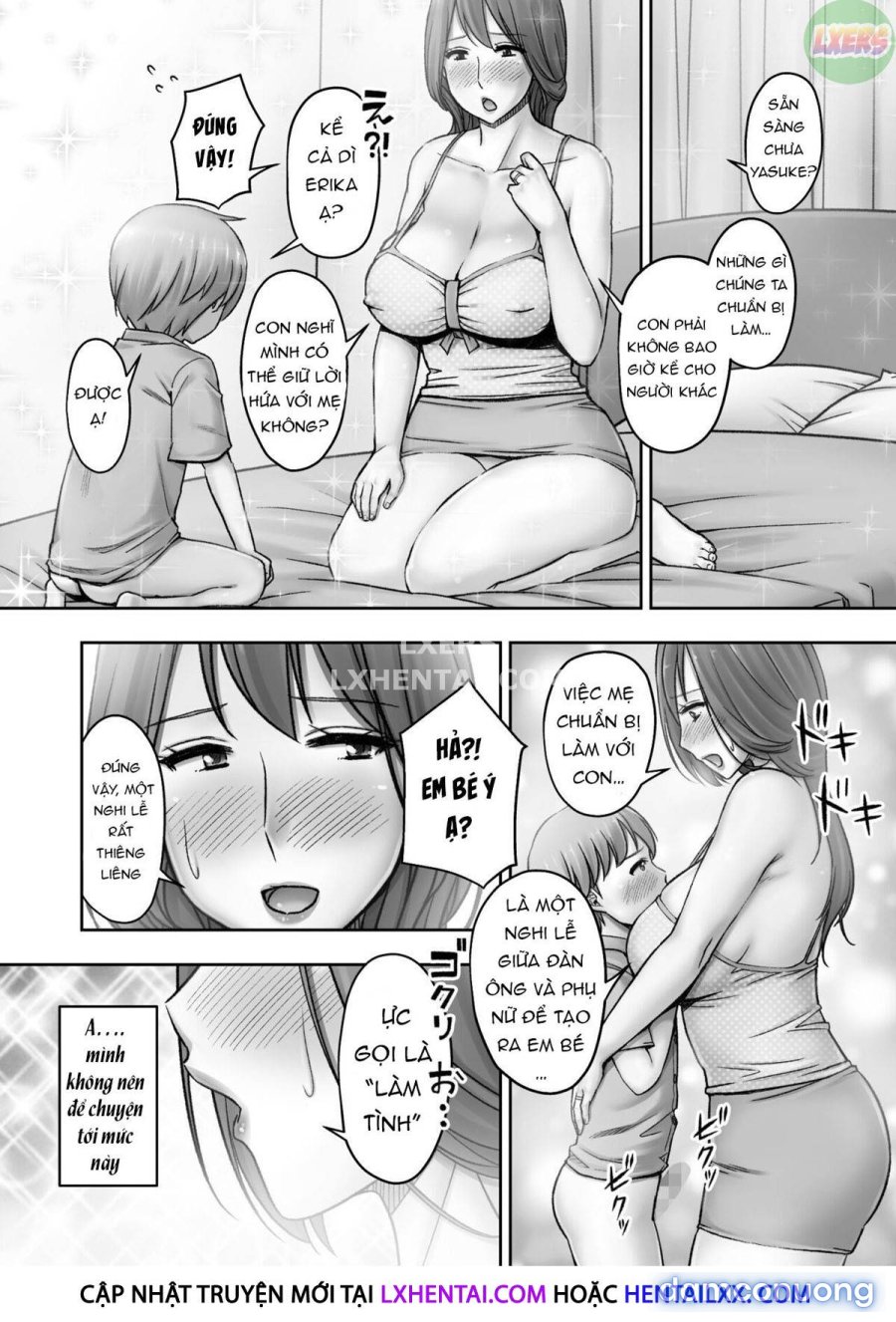 Well-mannered mother's indecent sex education 