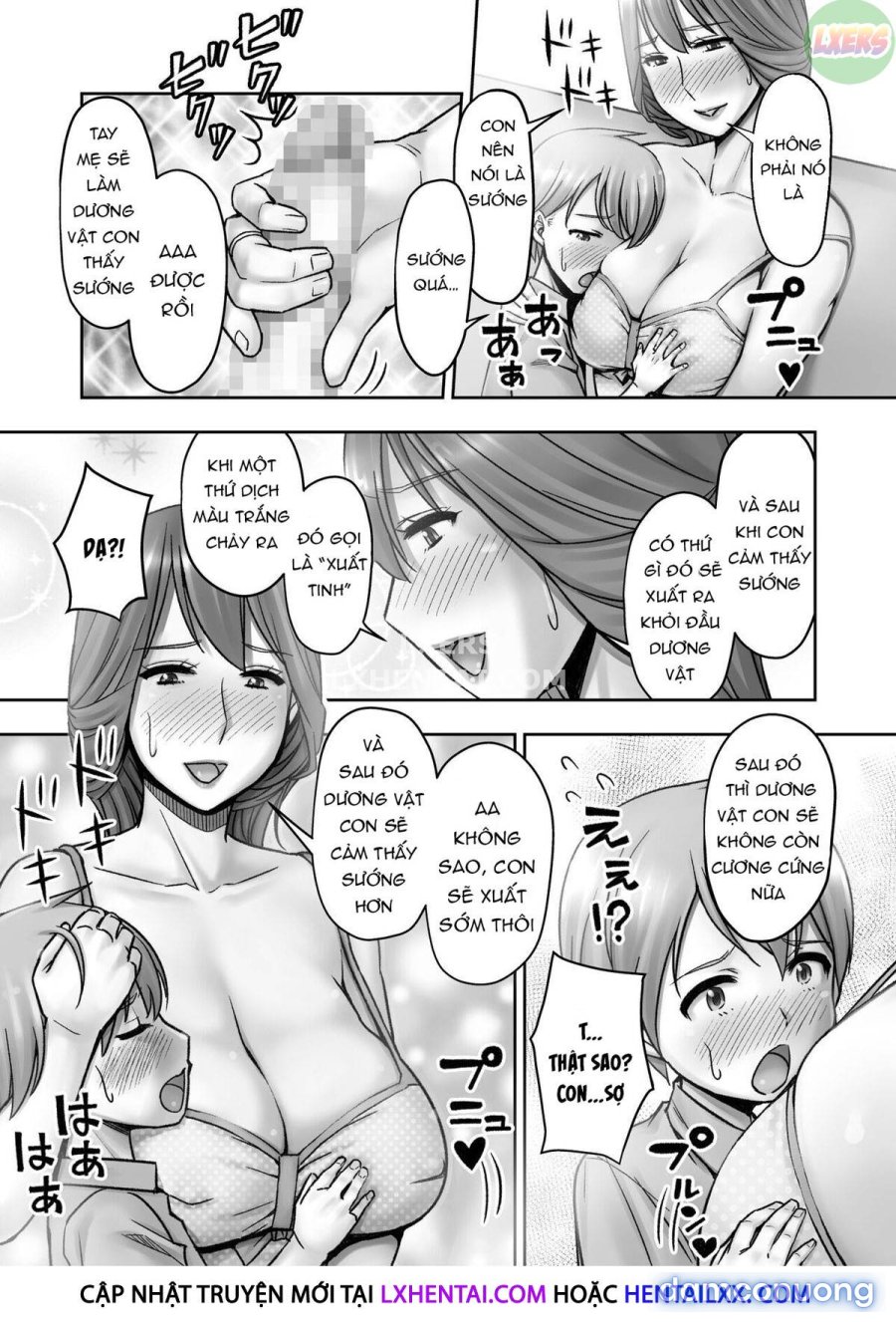 Well-mannered mother's indecent sex education 