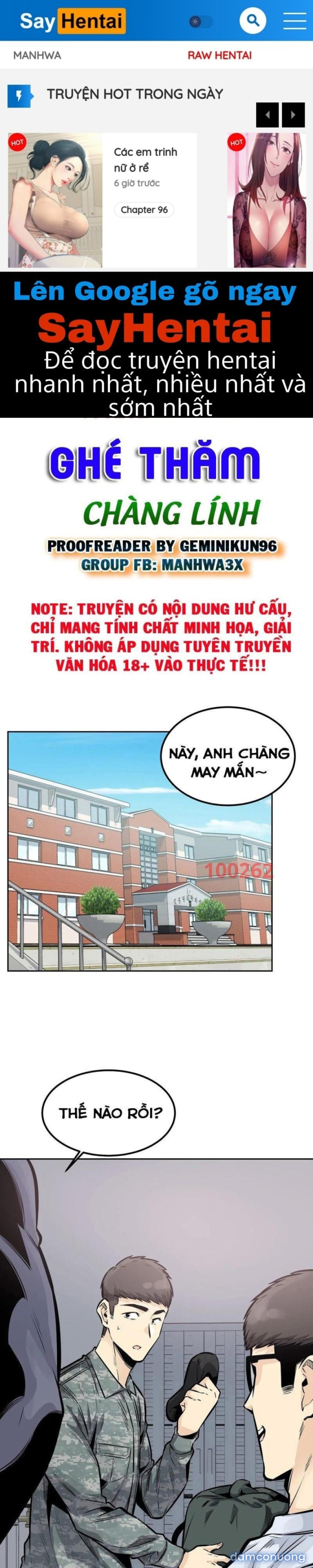 Ghé Thăm Chàng Lính 