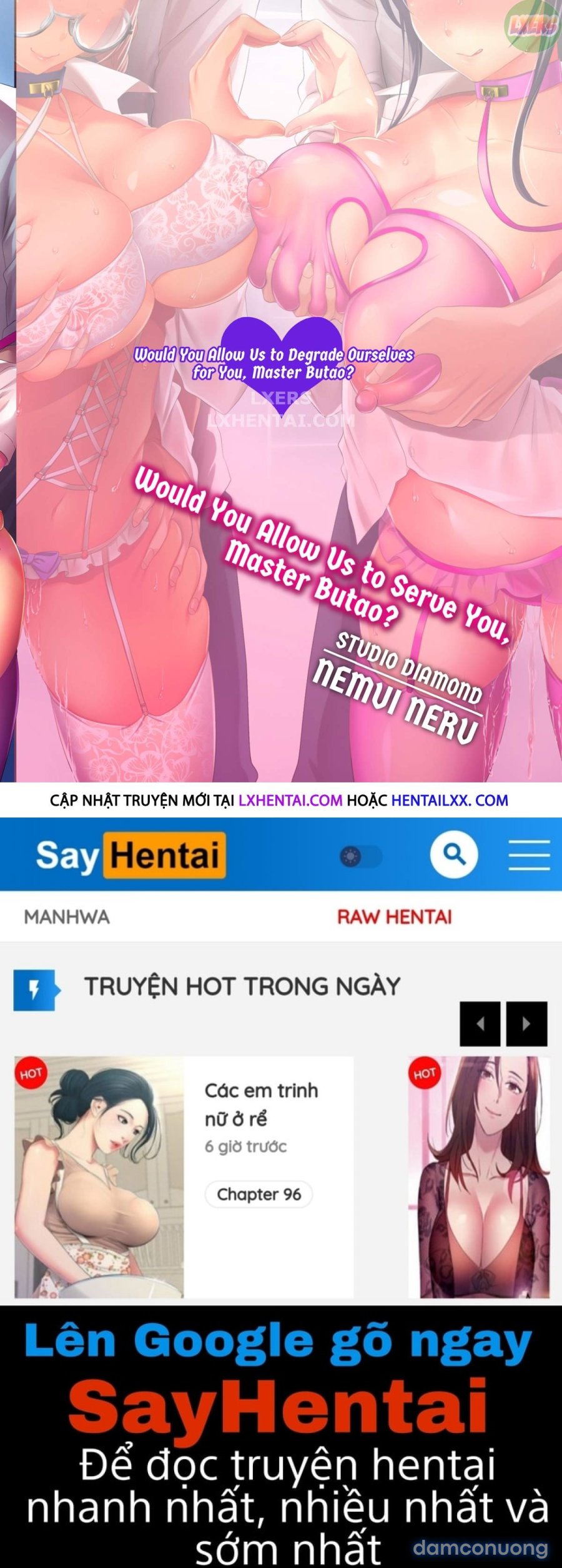 Hãy Cho Tụi Em Phục Vụ Anh, Chủ Nhân Butao 