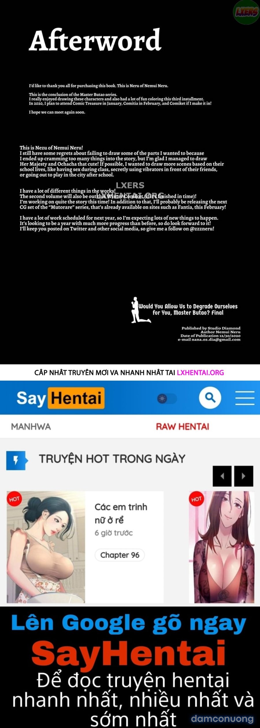Hãy Cho Tụi Em Phục Vụ Anh, Chủ Nhân Butao 