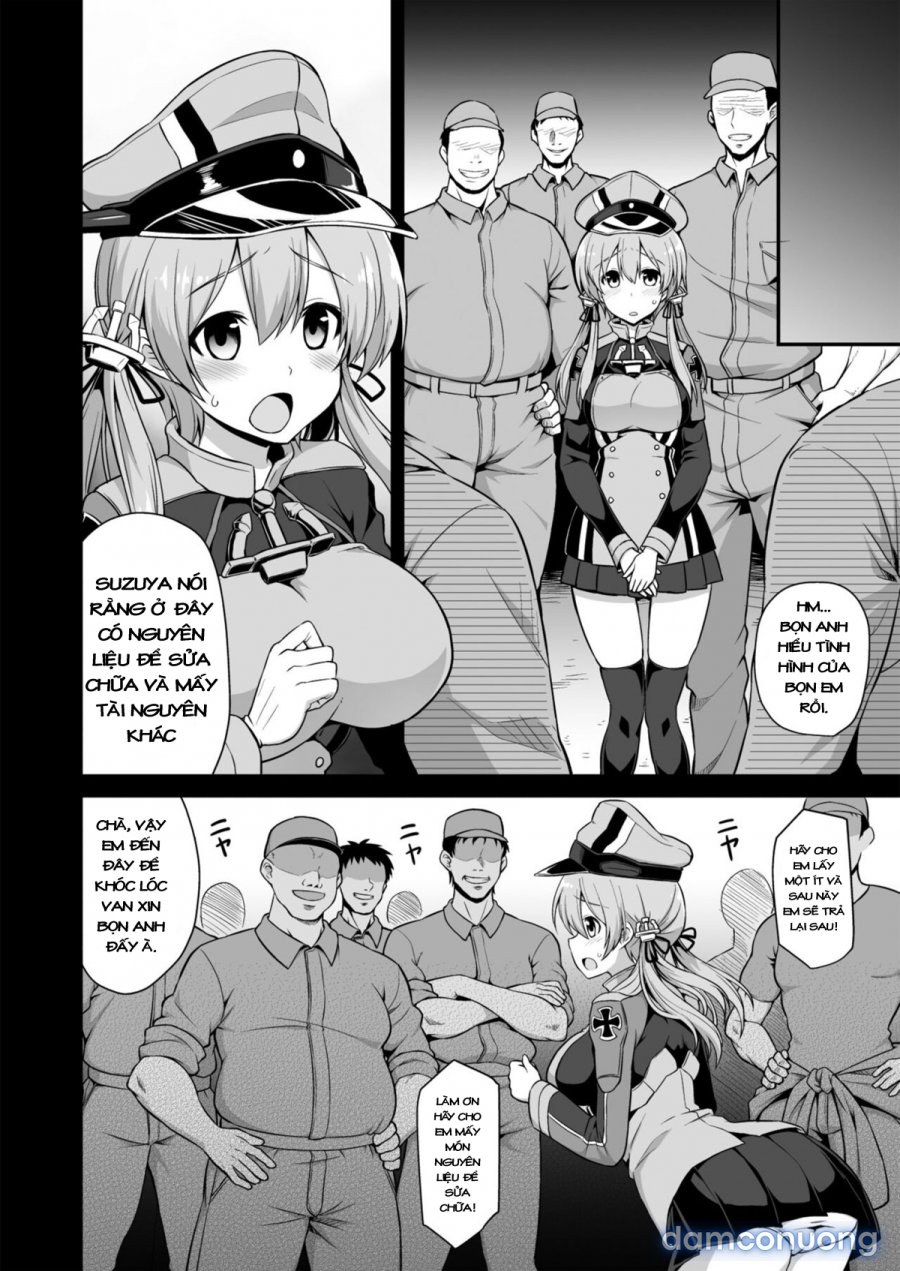 Kanmusu Chakunin Zenya Prinz Eugen Yaku Ochi Nyuugi Kousai 