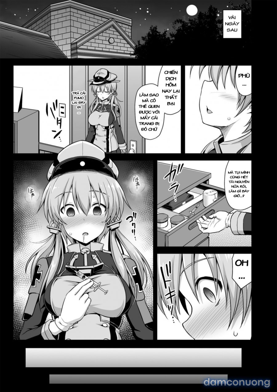 Kanmusu Chakunin Zenya Prinz Eugen Yaku Ochi Nyuugi Kousai 