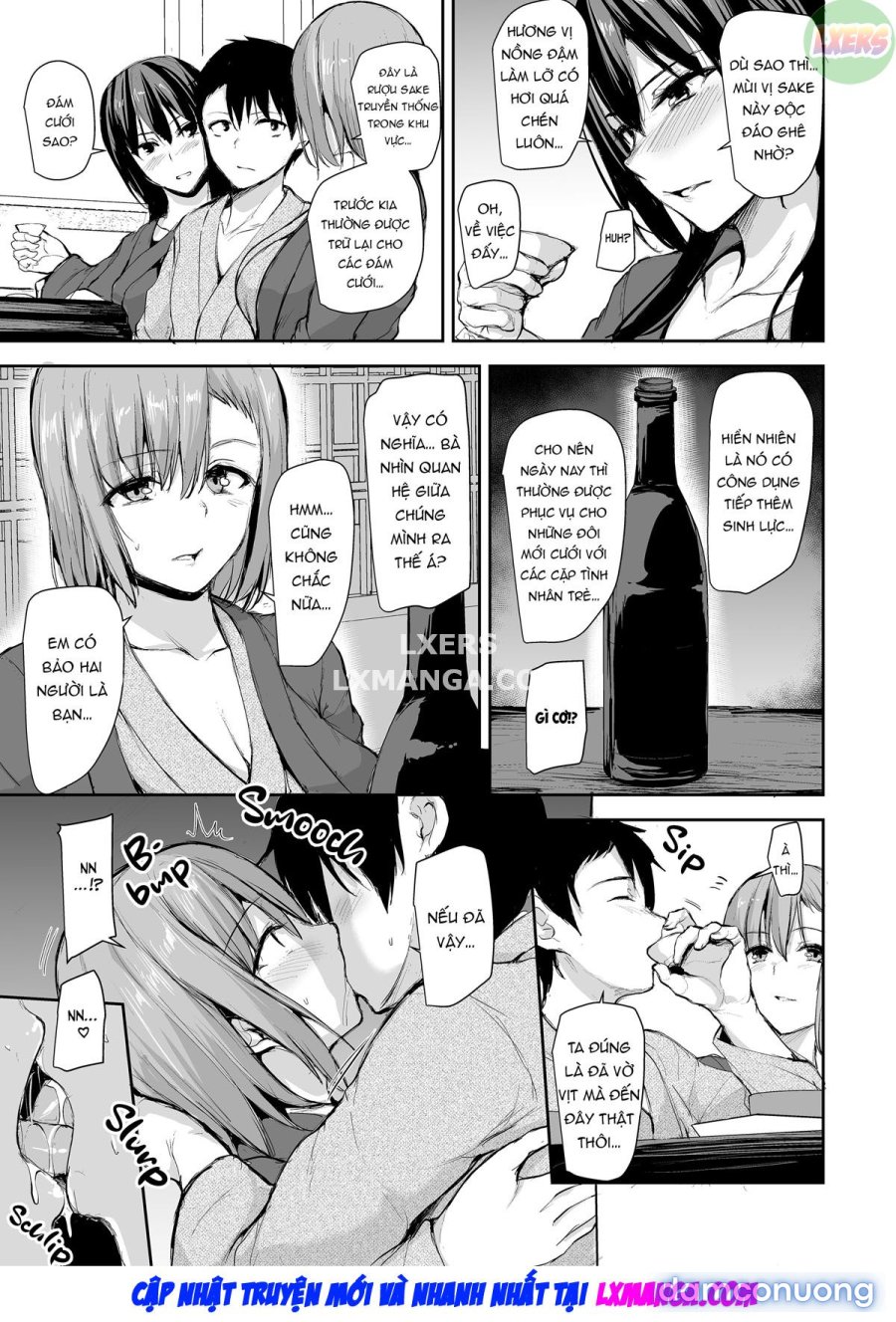 Kyonyuu ga Futari Inai to Bokki Shinai Otto no Tame ni Tomodachi o Tsurete Kita Tsuma 