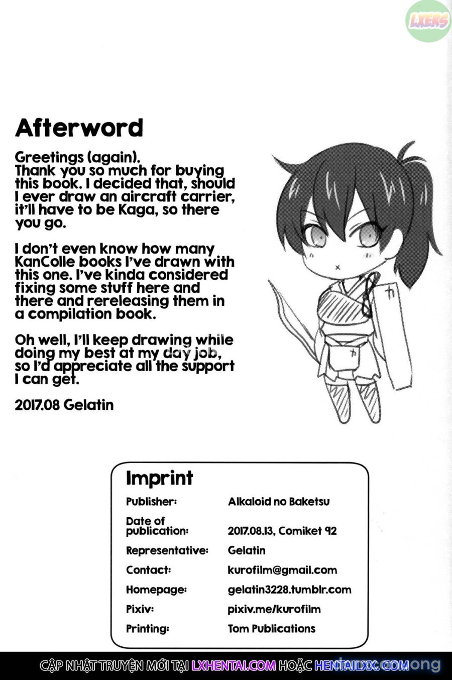Kaga's Milking Diary 