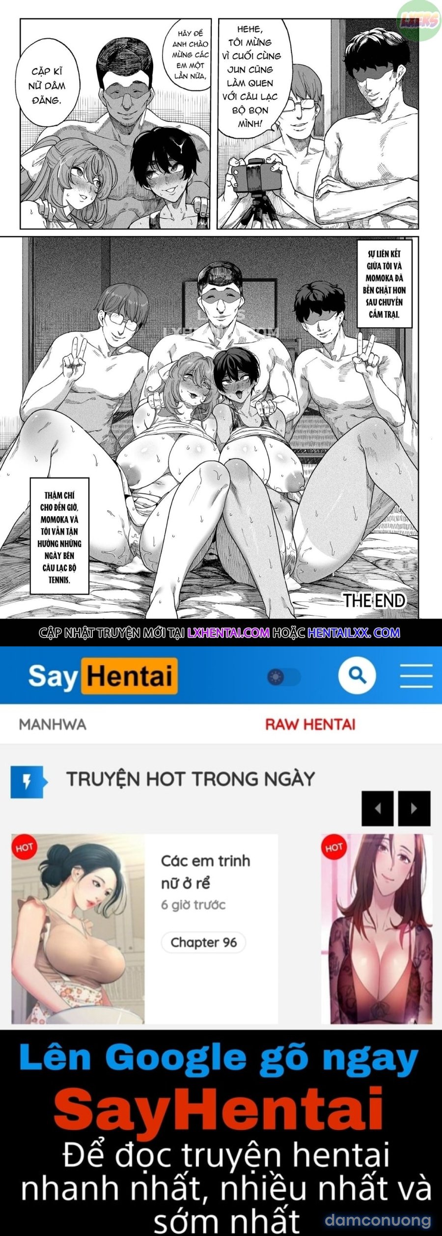 Gang Bang Ở Trại Quần Vợt 