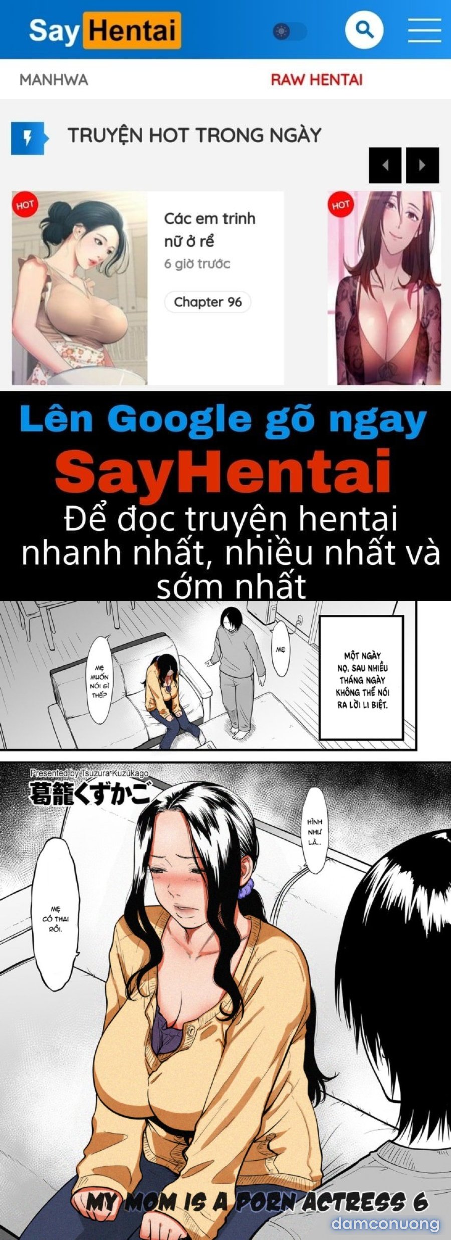 Mẹ tôi là diễn viên JAV 