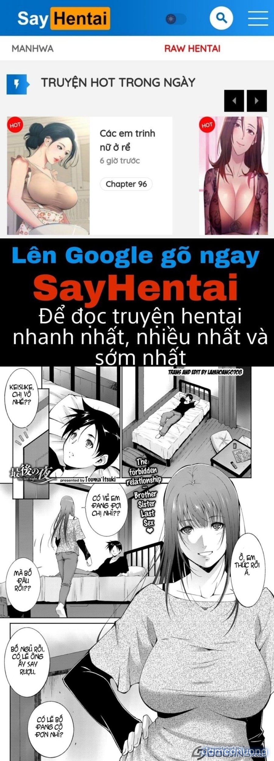 Đêm Cuối Cùng Với Chị Gái Tôi 