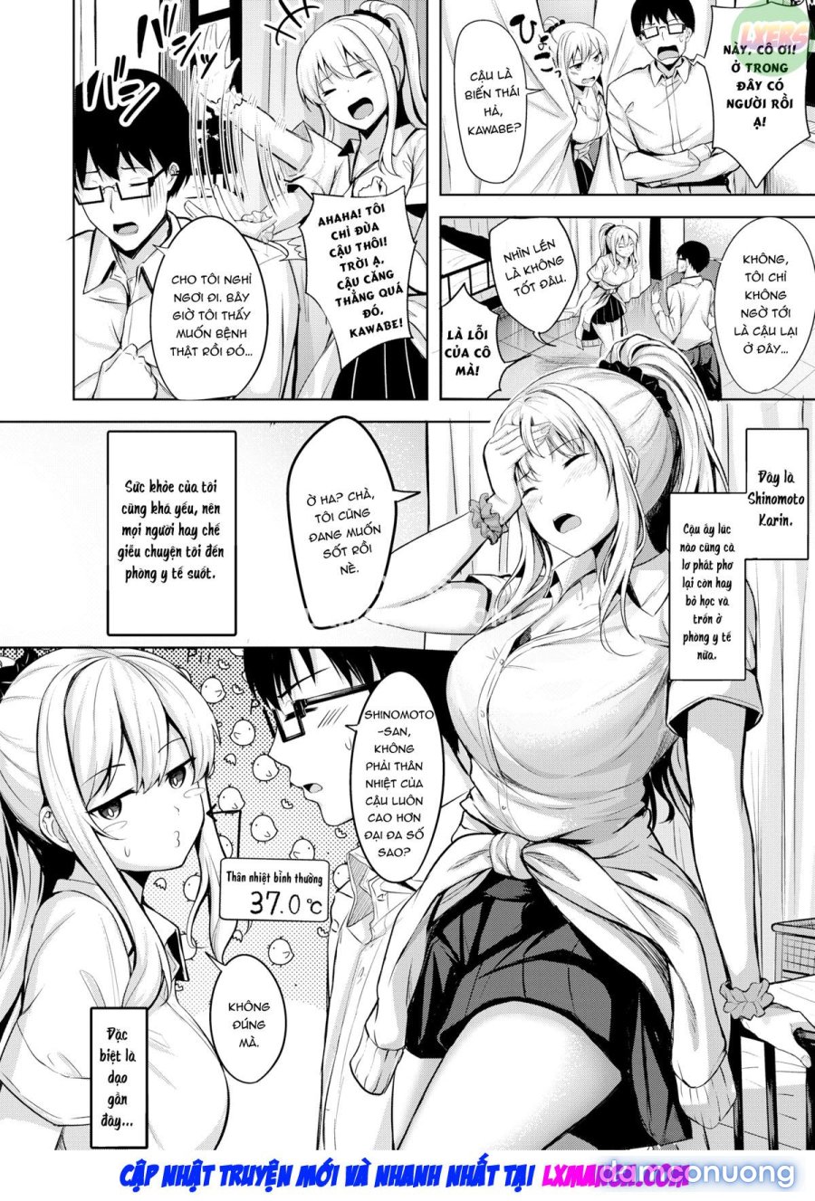 Shinomoto-san is 37.2°C 