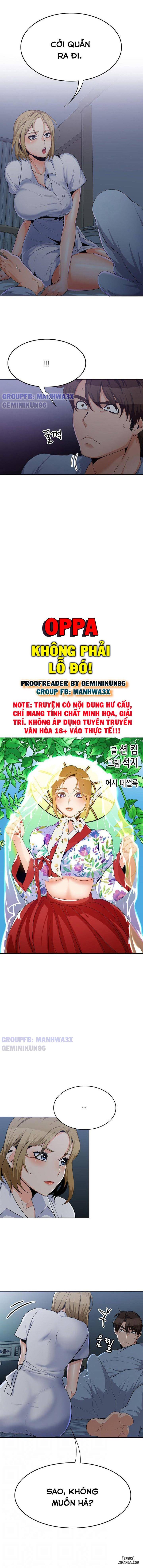 Oppa, không phải lỗ đó 