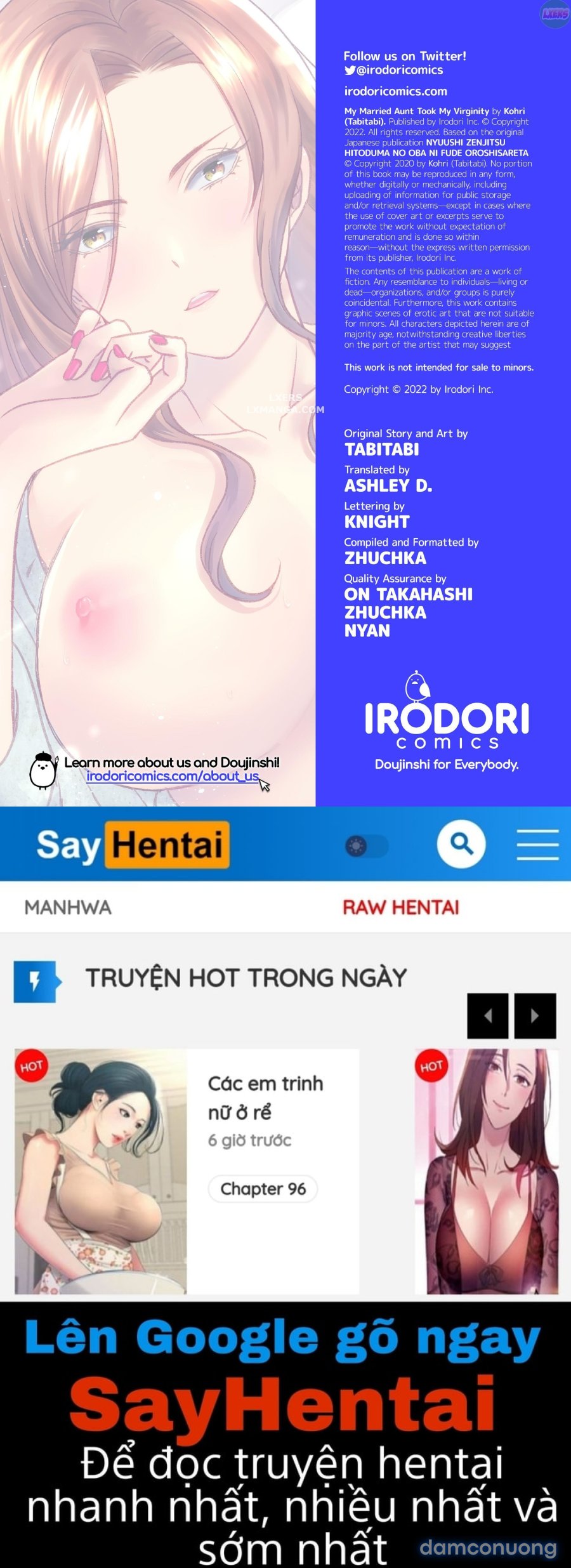 Người Dì Đã Kết Hôn Lấy Đi Trinh Tiết Của Tôi 