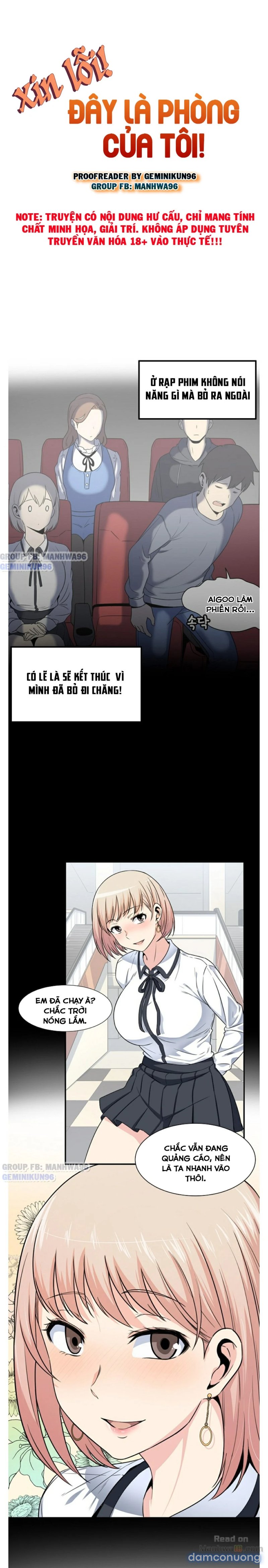 Xin Lỗi! Đây Là Phòng Của Tôi 