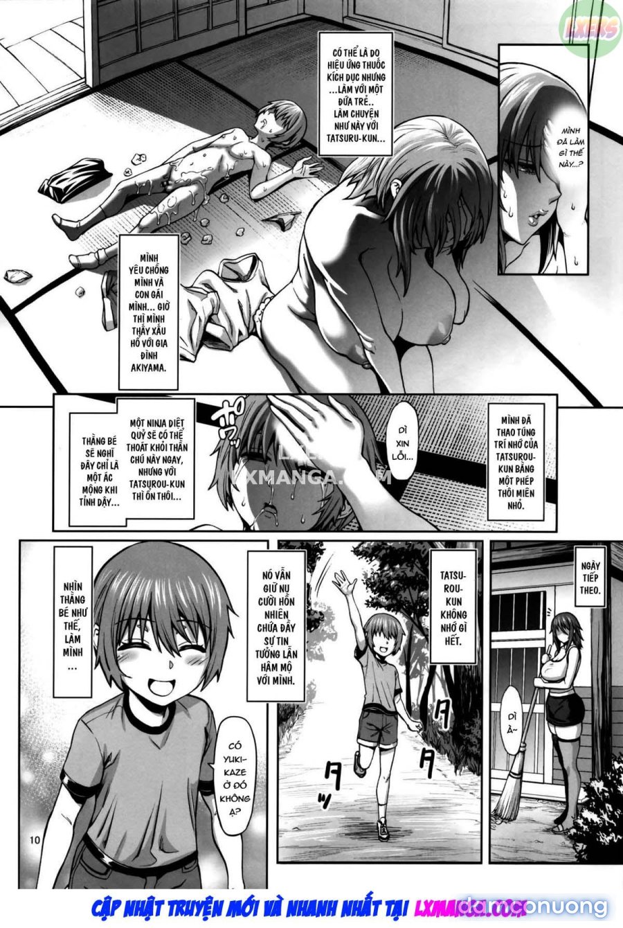 Taimanin Shiranui Musume no Osananajimi ni Te o Dasu Itazura Oba-san Hen 