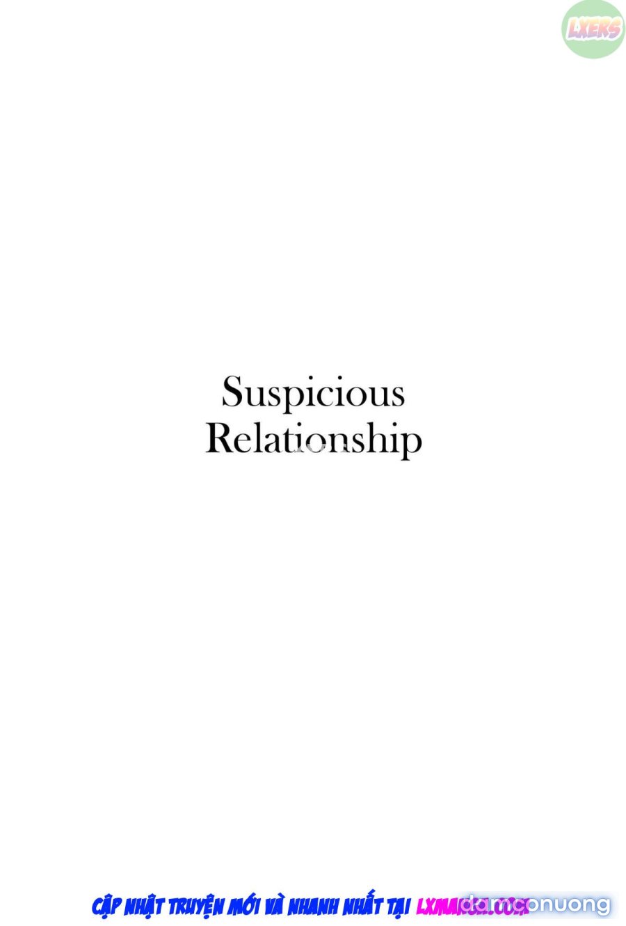 Suspicious Relationship 