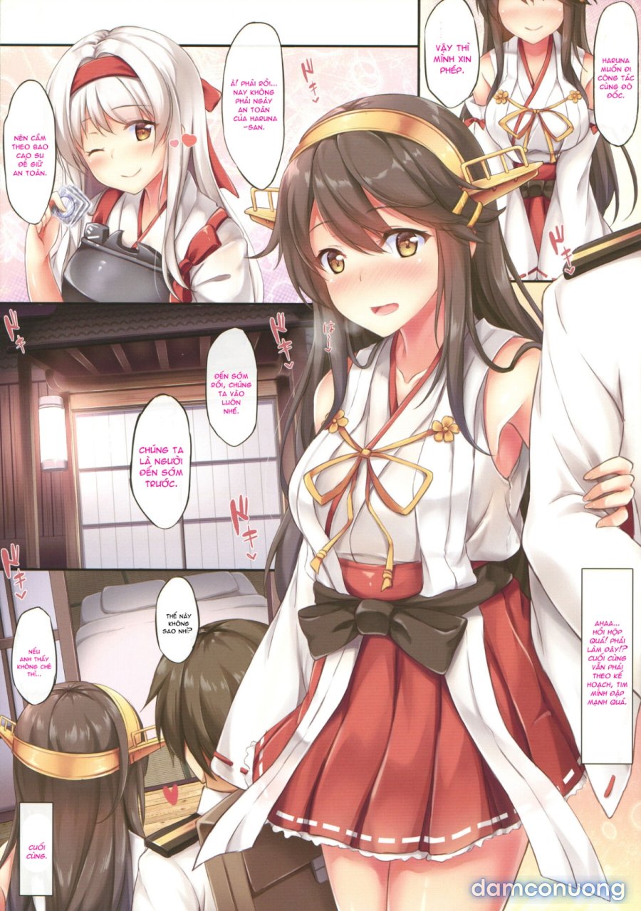 Hajimete no Haruna Kawai Sugite 