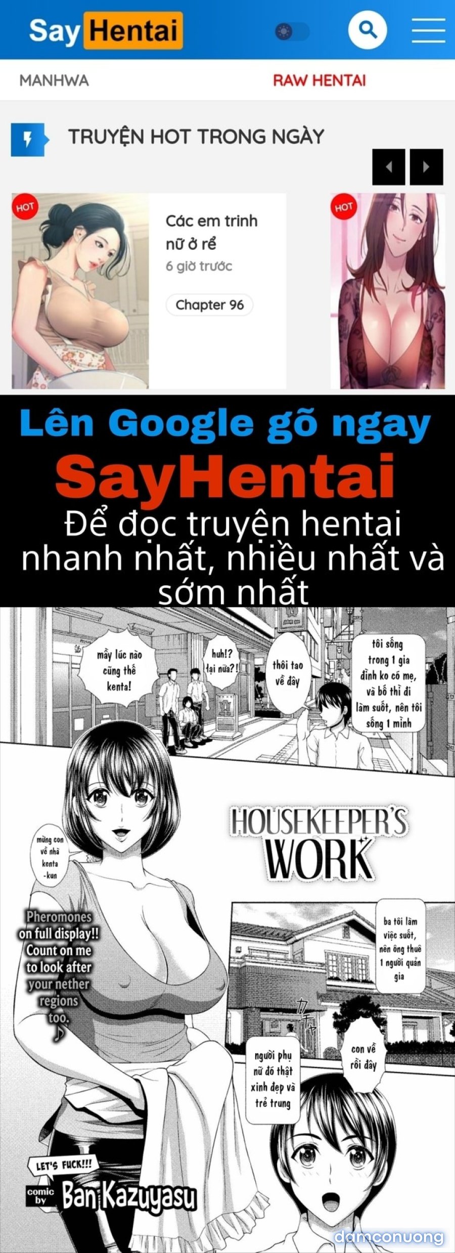 Housekeeper’s Work 