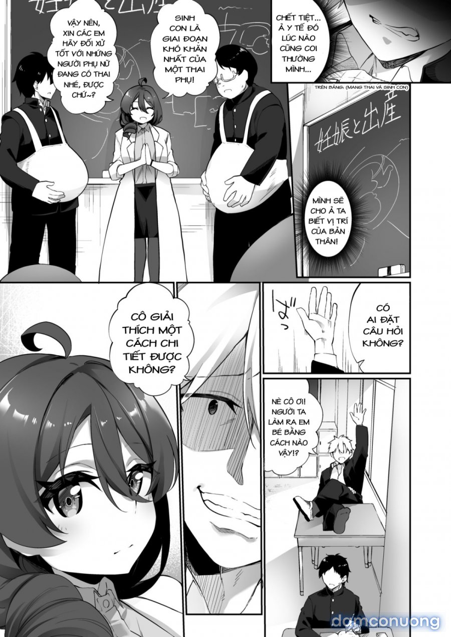 Ninshin Shussan Taiken Gakushuu no Kyouzai ni Sareta Ore 