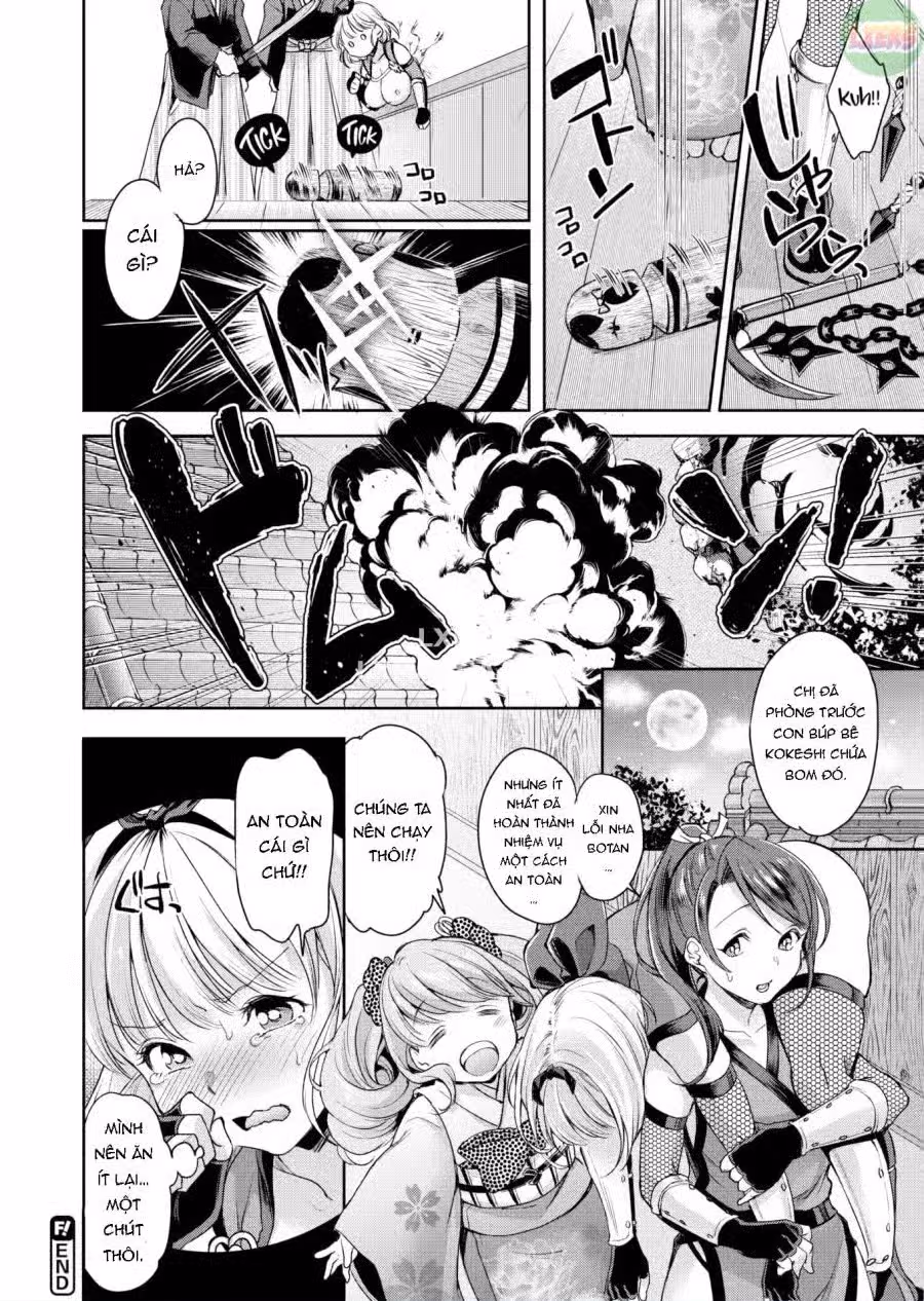 Botan-chan's Close Call! 