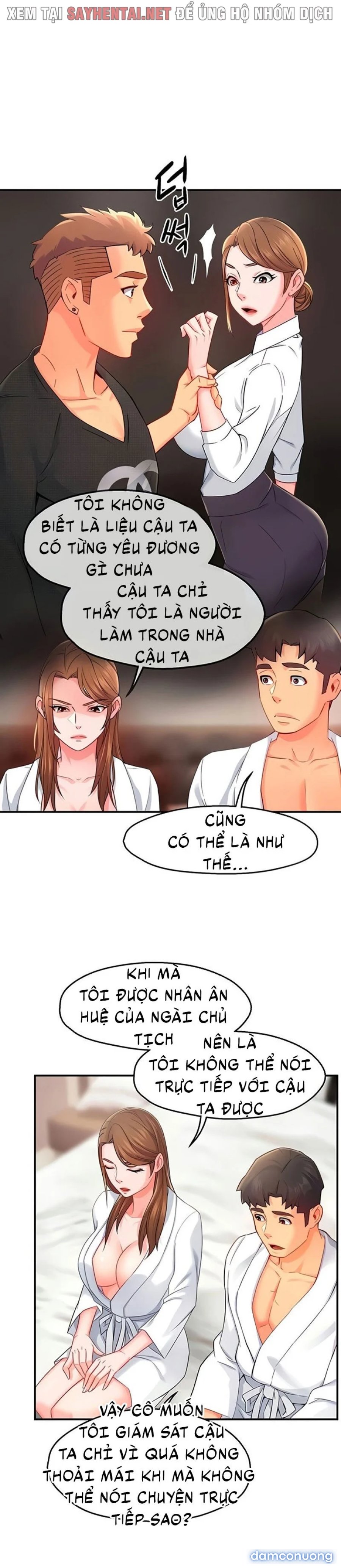 Thưa trưởng nhóm, báo cáo đây ! 